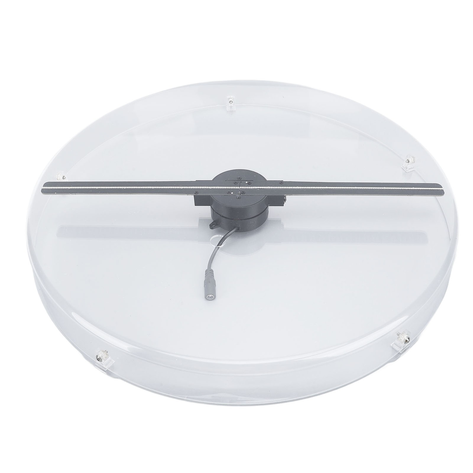 3D Holographic Fan 224 LED Quiet Operating Portable Versatile Hologram Adve IMOB