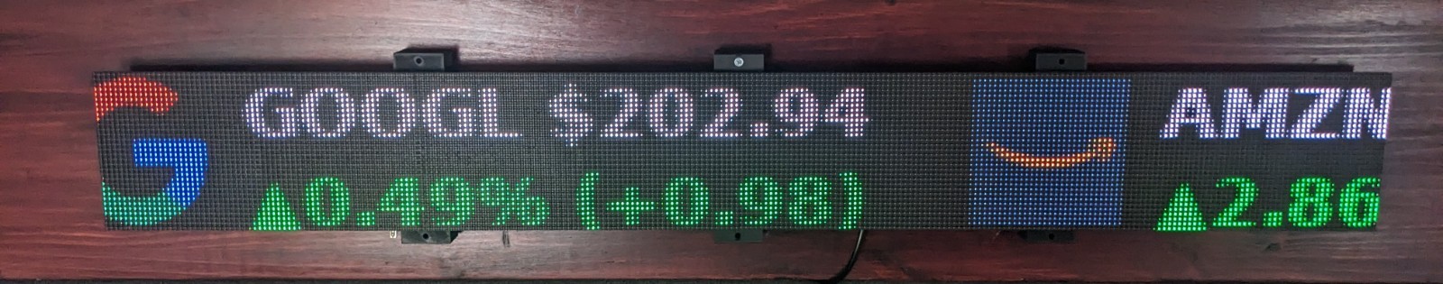 LED Ticker Sign – 5 footer – Man Cave, Game Room, Office Sign + more