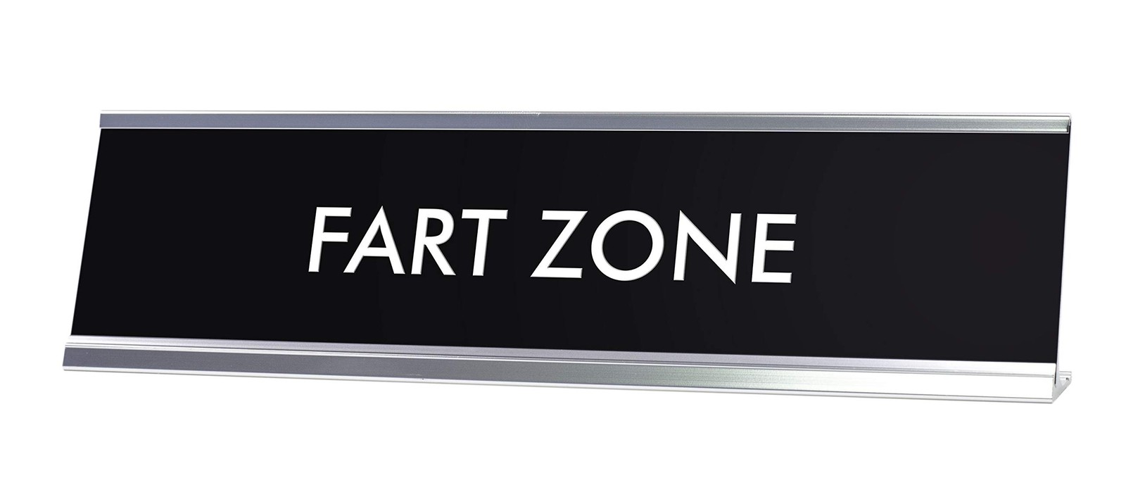Signs By LITA FART ZONE Novelty Desk Sign