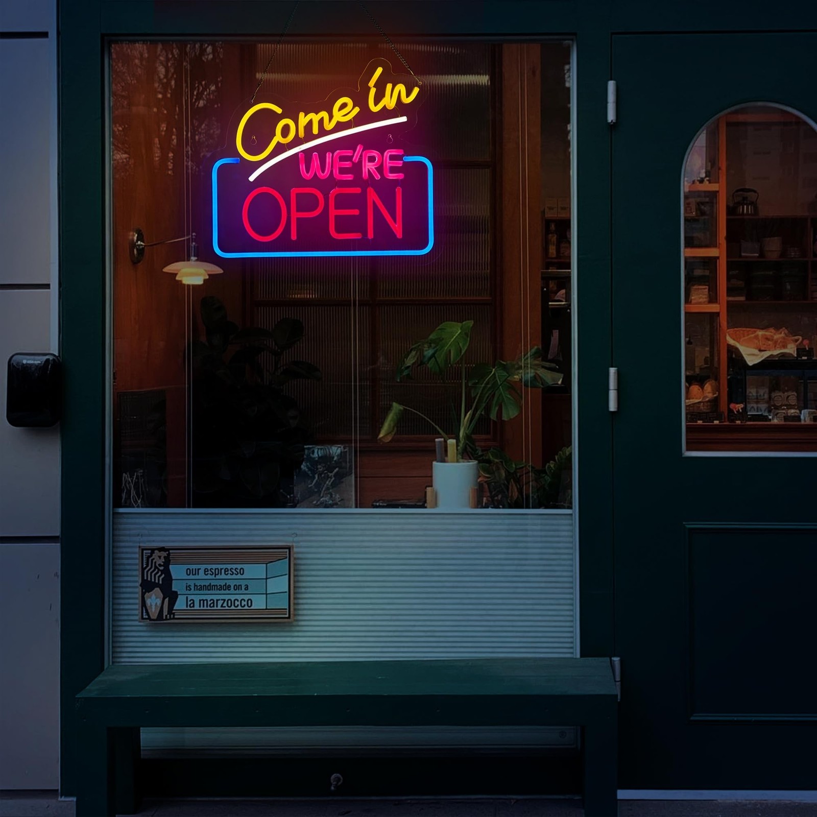 Come In We’re Open Neon Sign for Wall Decor, Open LED Neon Signs Lights for C…