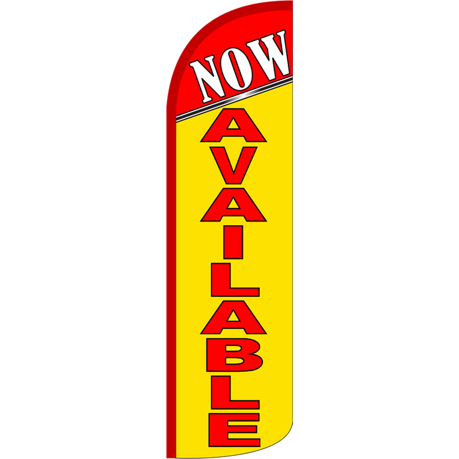 Now Available 3 ft X 11 1/2 ft Windless Swooper Flag (Flag Only)