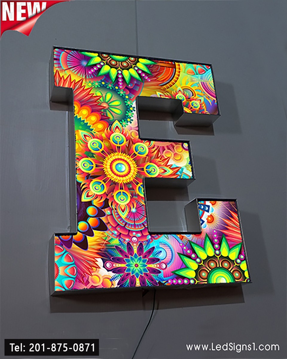 Custom made 3D Led Channel Letter Signs Storefront signage 20 Inches