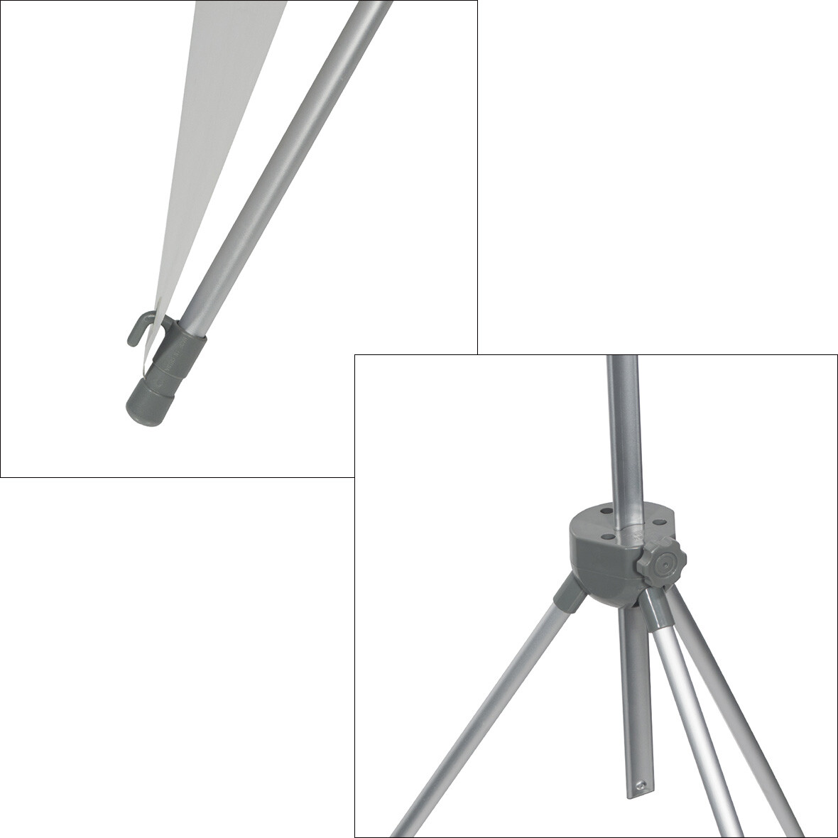 Premium Portable Tripod Banner Stand for Display Show ( Frame ONLY)