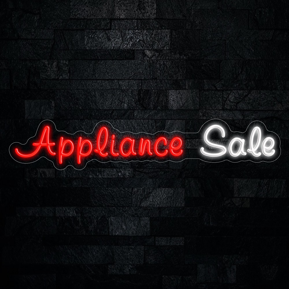 Appliance Sale LED Neon Sign 32″L x 6″H #20095