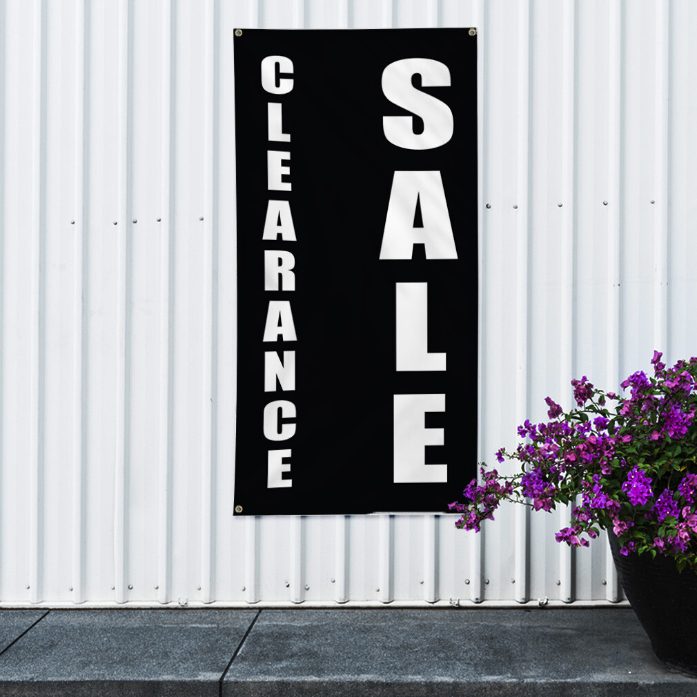 Vertical Vinyl Banner Multiple Sizes Closing out Deal D Business Outdoor