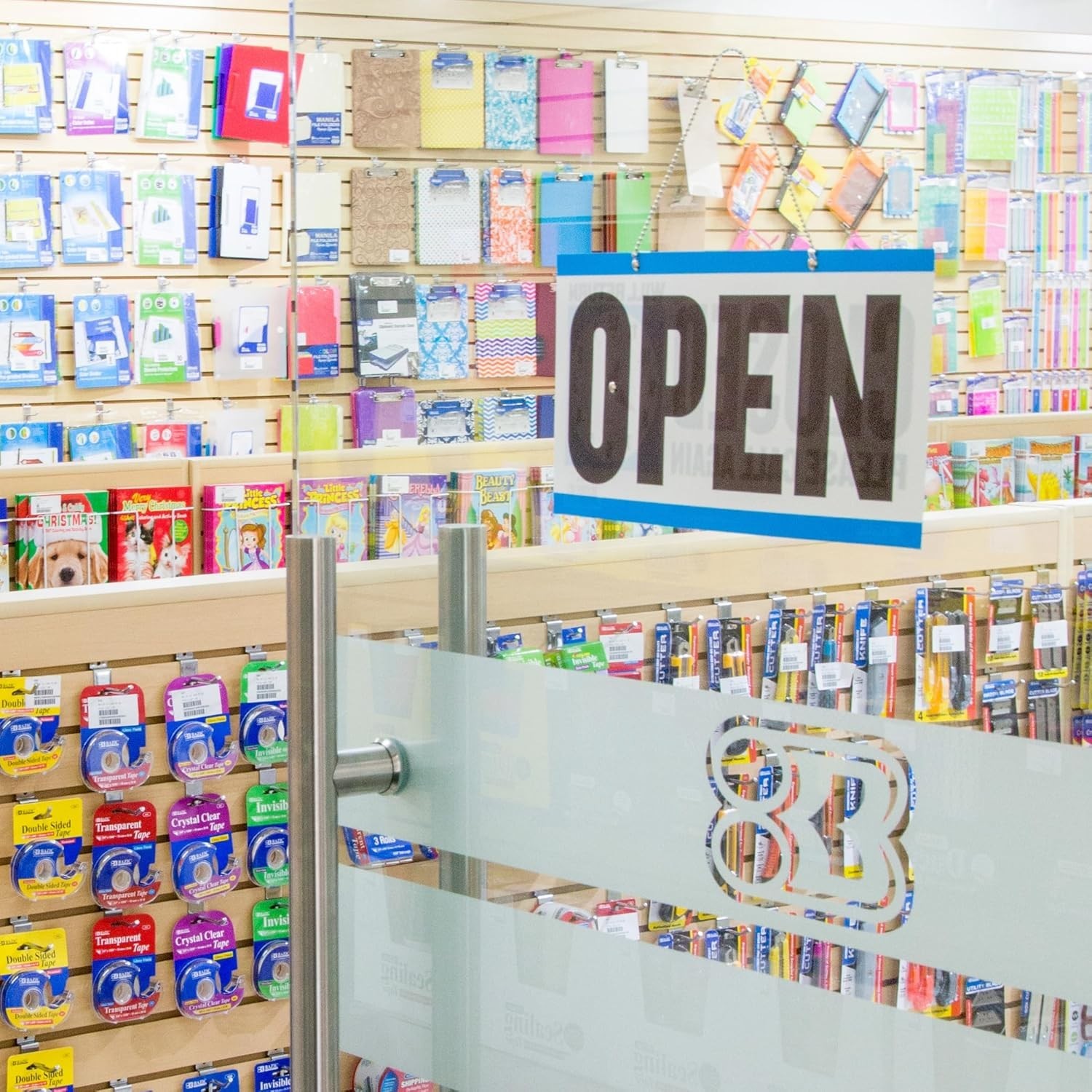 Versatile Open Closed Business Sign with Double-Sided Visibility – 7.5”X9”