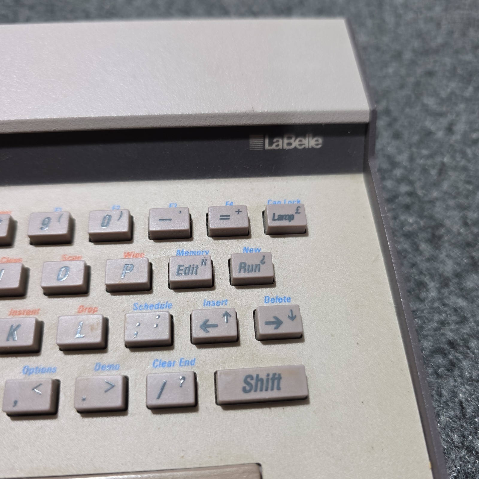 LaBelle Industries Programmable LED Sign Keyboard Remote Untested