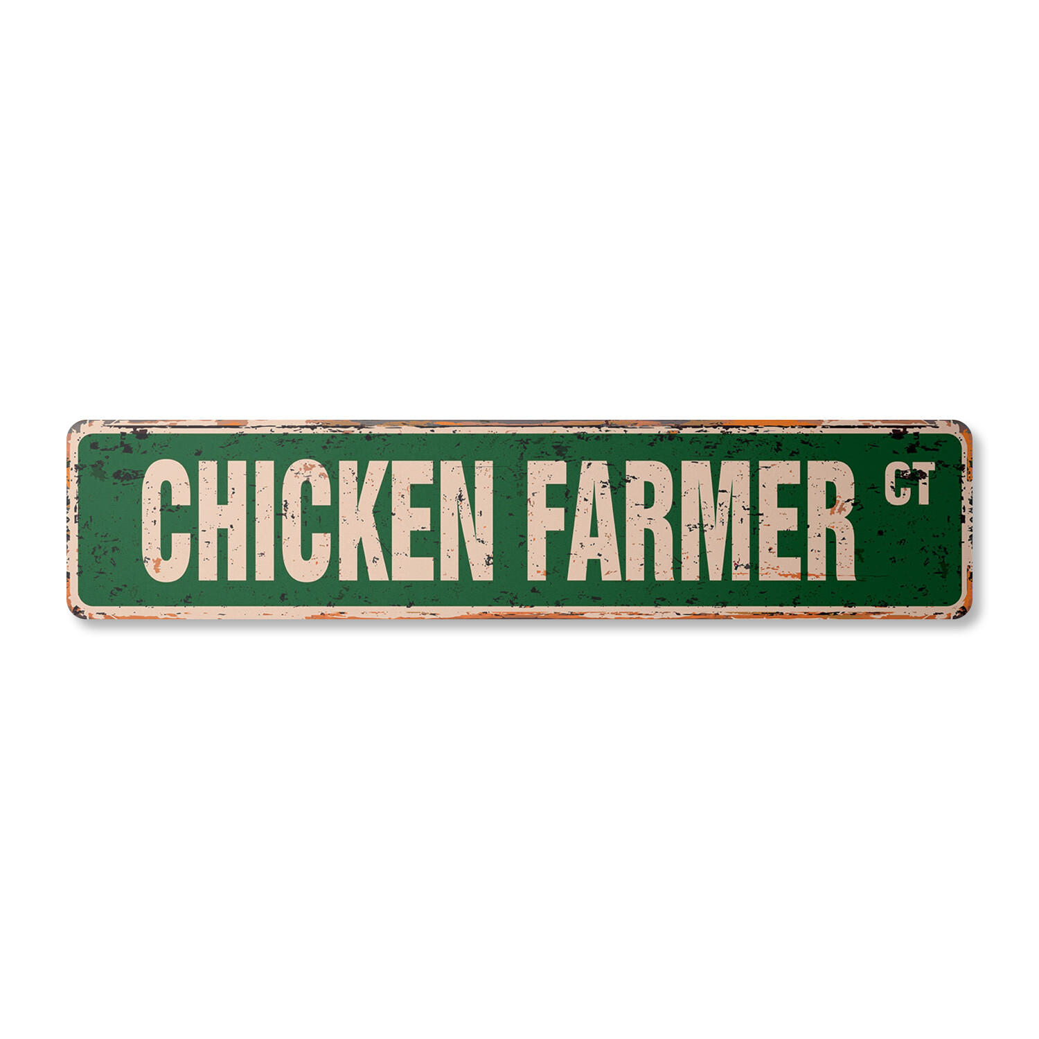 CHICKEN FARMER Vintage Street Sign eggs chicks hen chickens nest| Indoor/Outdoor
