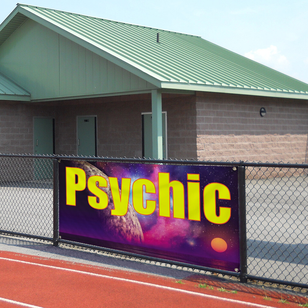 Vinyl Banner Multiple Sizes Psychic Outdoor Advertising Printing A Fantasy