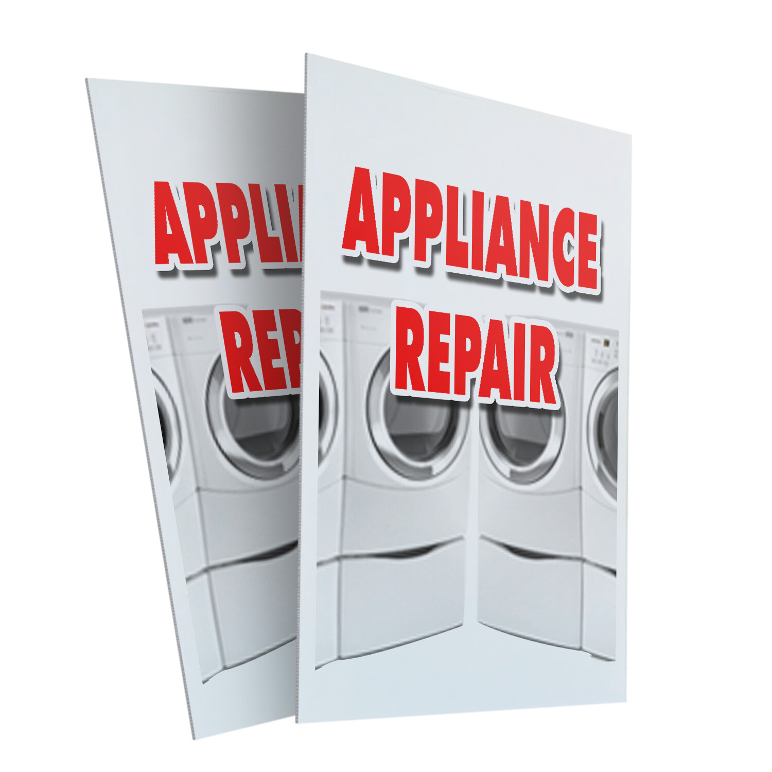 A-frame Sidewalk Appliance Repair 24″ x 36″ Double Sided A-Frame Sidewalk Sign