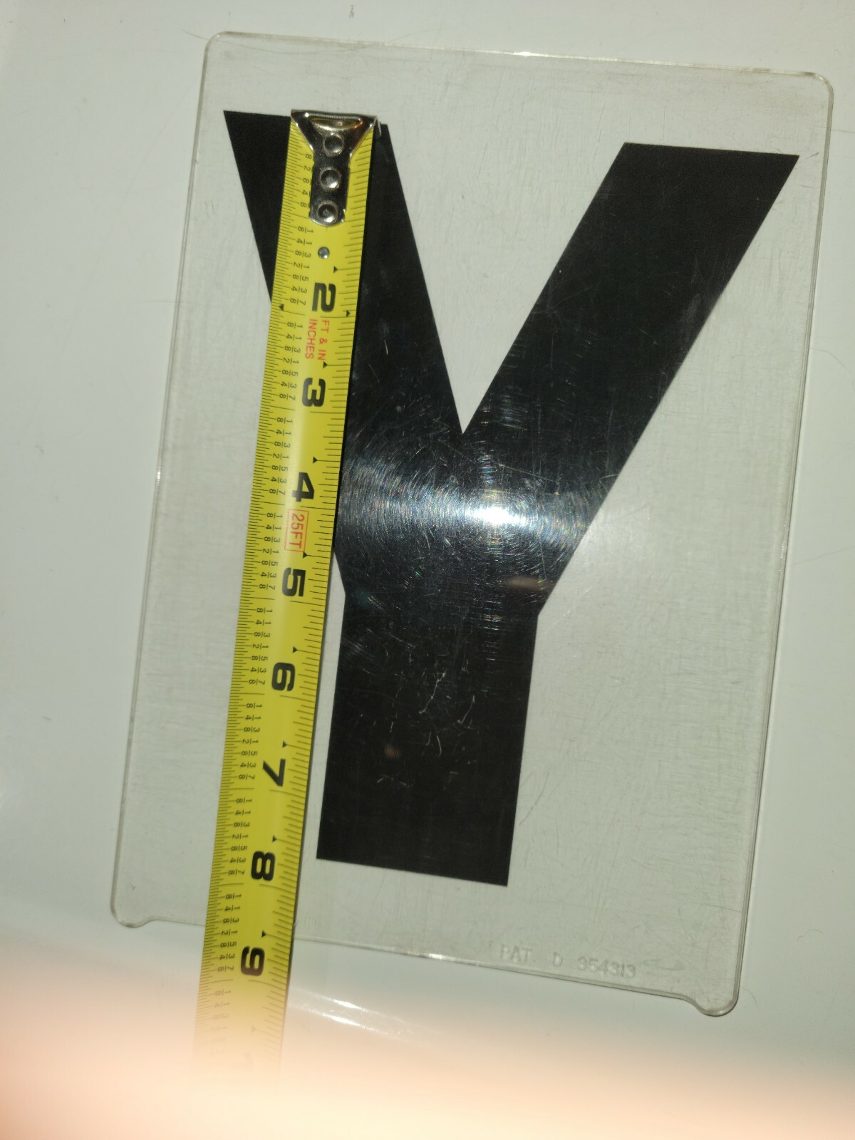 A-Z Alphabet 8” Letter on 10″ PLASTIC MARQUEE LETTERS NUMBER 0-9 Punctuation ⤵️