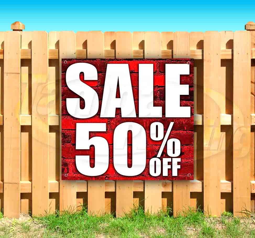 SALE 50% OFF Advertising Vinyl Banner Flag Sign Many Sizes USA BUSINESS