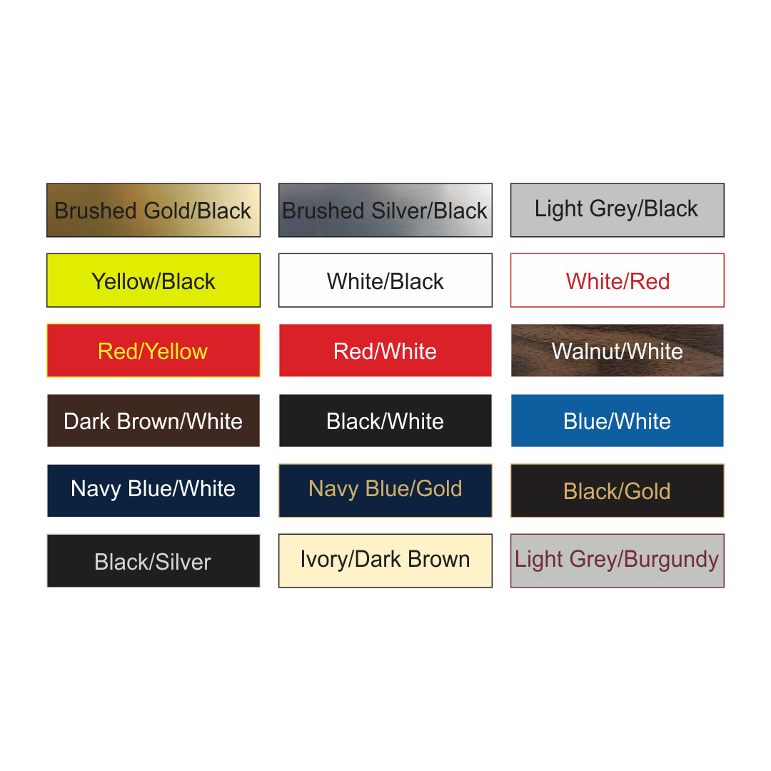 Designer EMPLOYEES ONLY Sign – Black / Gold – Medium