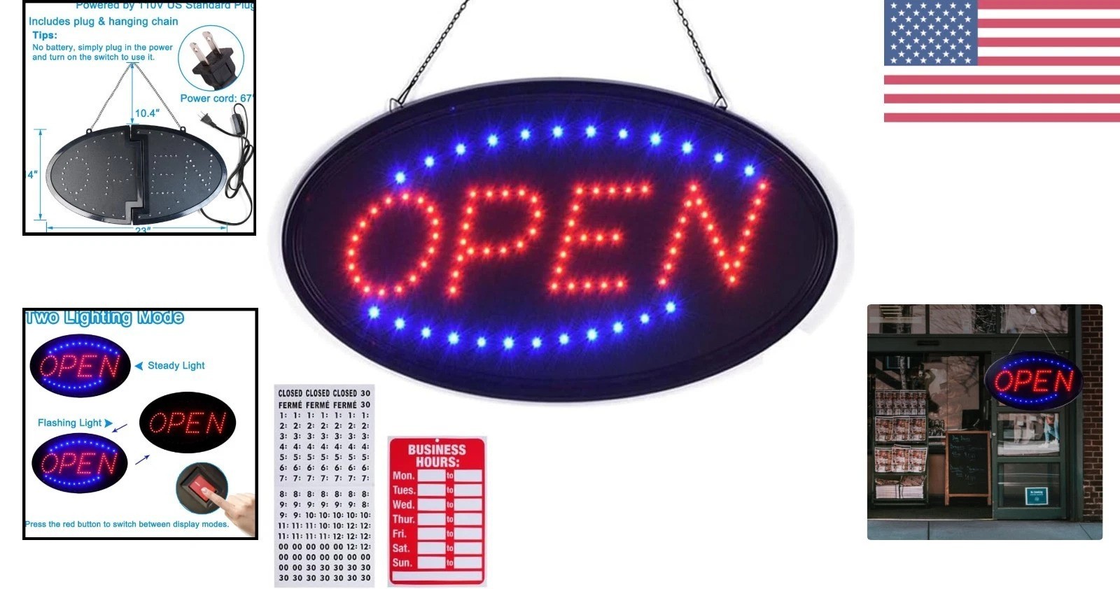 LED Open Sign