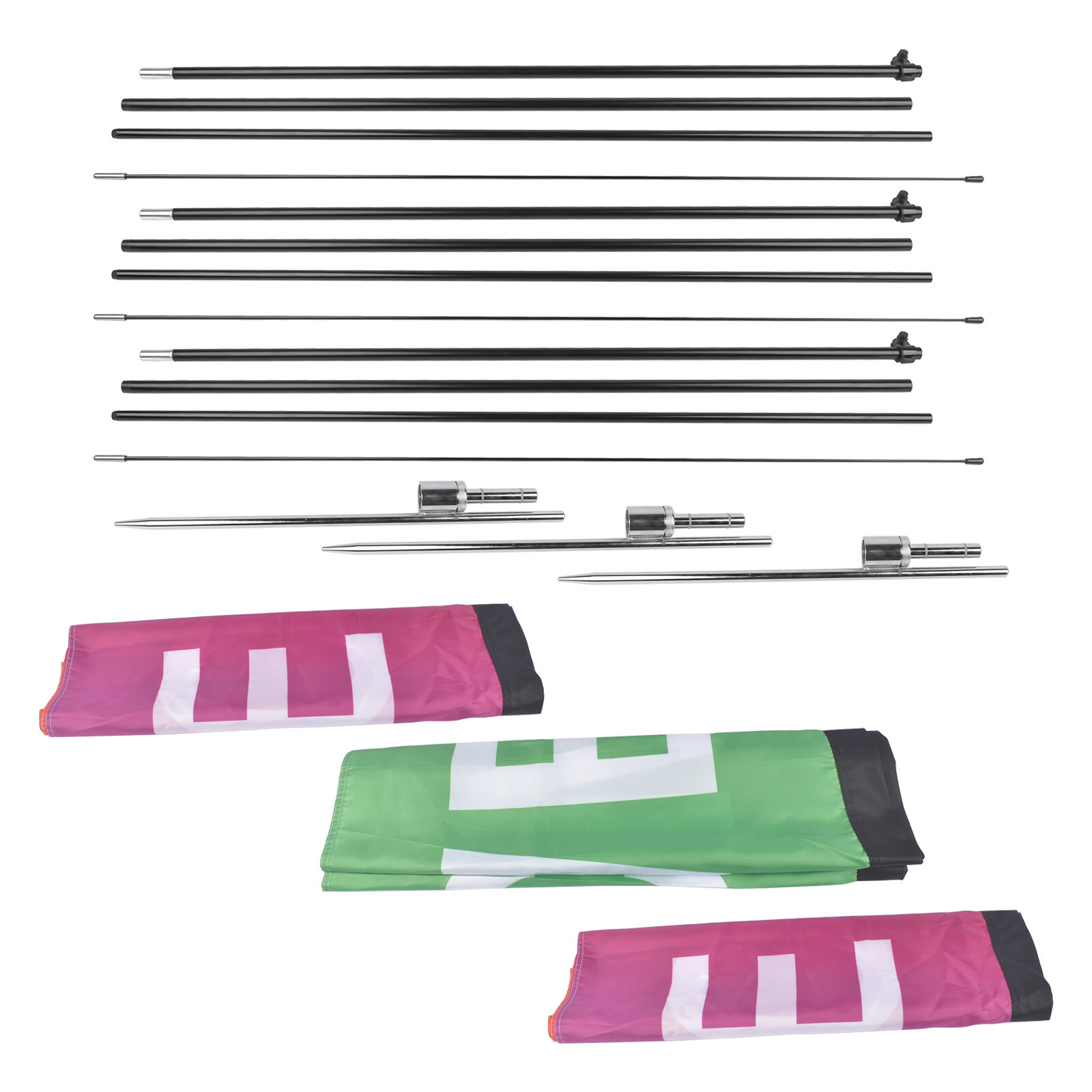 Advertising Flags for Business, Now Grand Opening Theme Feather Flags Pole Kit