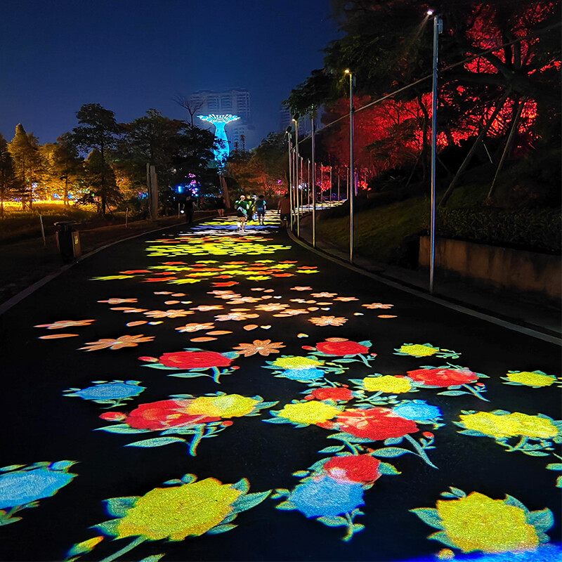 15W-600W Custom Dynamic Effect Projection Lights Waterproof LED Gobo Projector