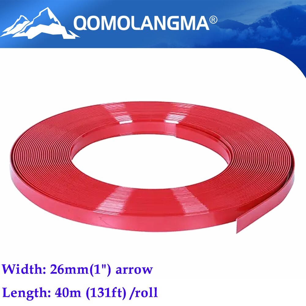 2rolls 1″x131ft Arrow Coil Strip Trim Cap Aluminum Channel Letter Material Red