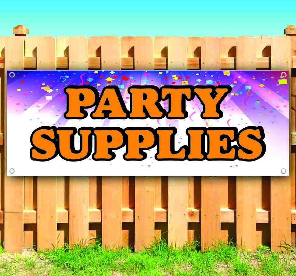 PARTY SUPPLIES Advertising Vinyl Banner Flag Sign Many Sizes