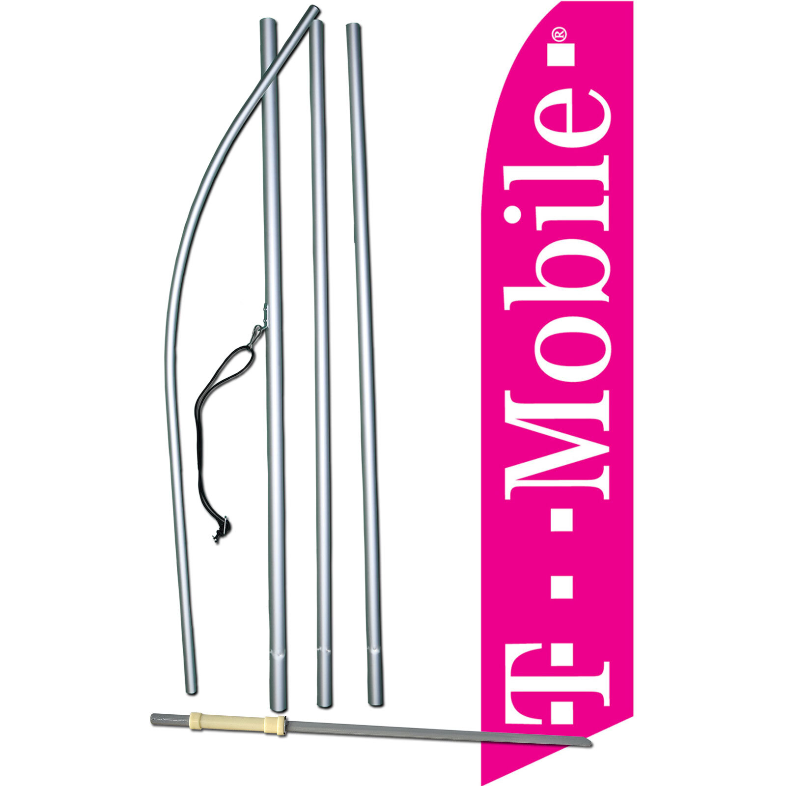 T Mobile Complete Swooper Flag Bundle