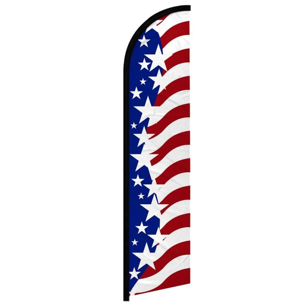 USA Star Spangled Windless Advertising Patriotic Banner Flag of America