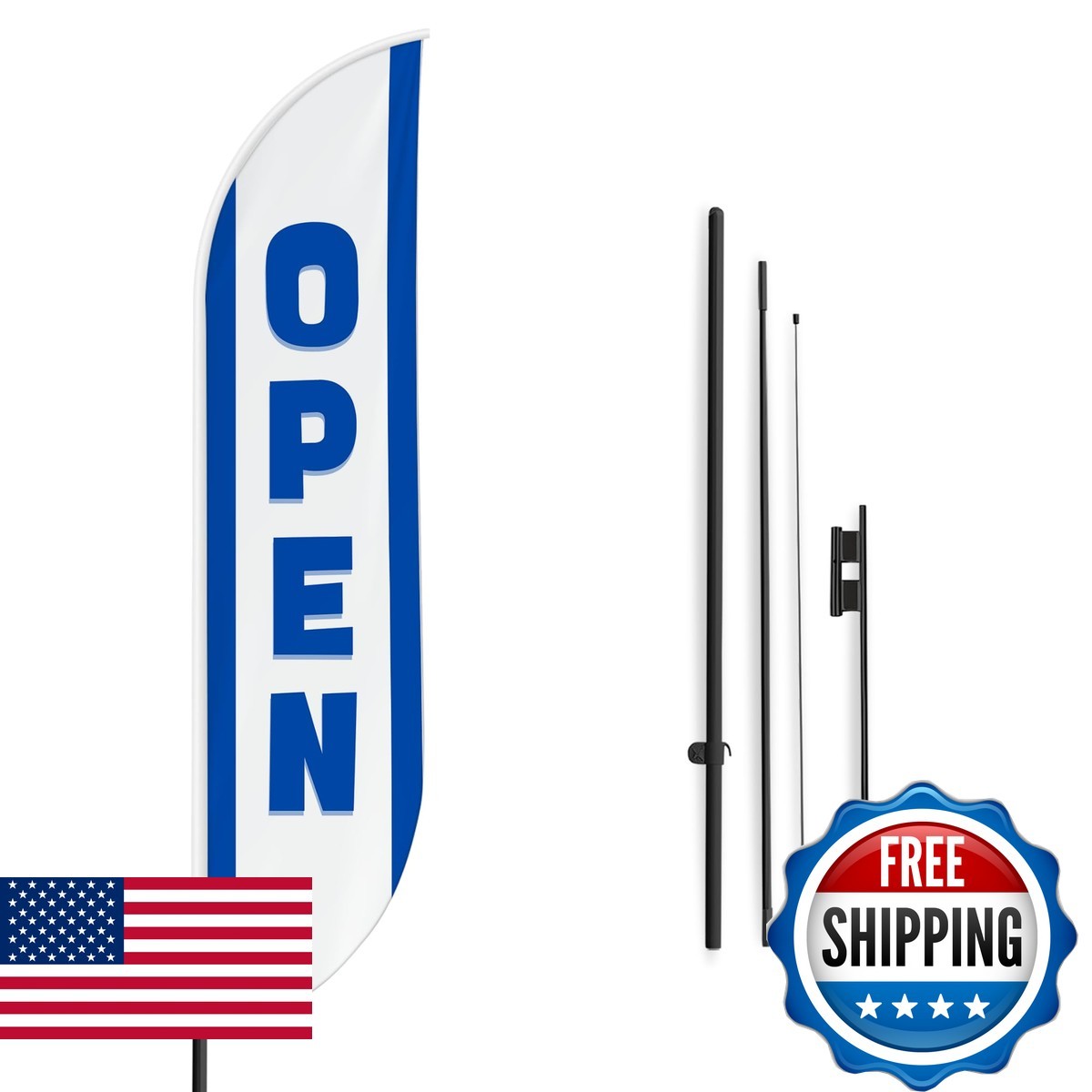 Dreamcontroller 11.5Ft X 2.5Ft Weather-Resistant Knitted Swooper Business