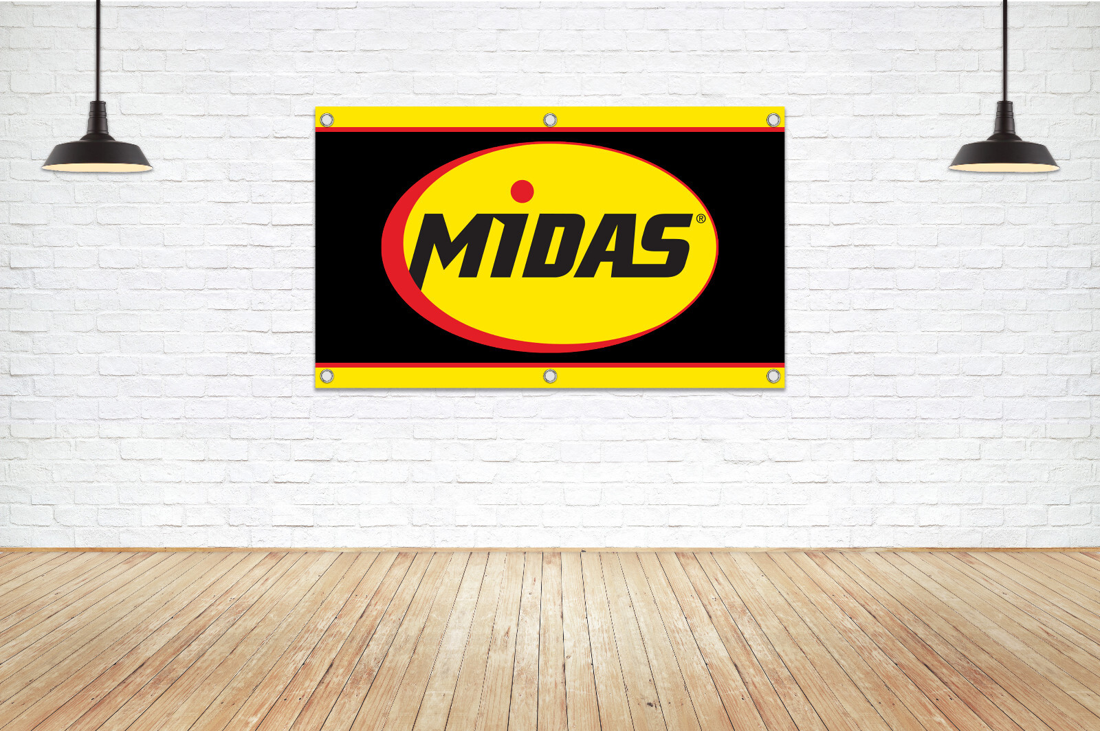 For MIDAS Brand Exposure Auto Service Vinyl Banner Sign Mechanic Car Repair Shop