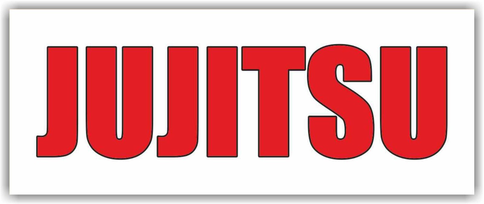 JUJITSU Advertising Banner Vinyl Mesh Sign Karate Sambo Workout Martial Arts