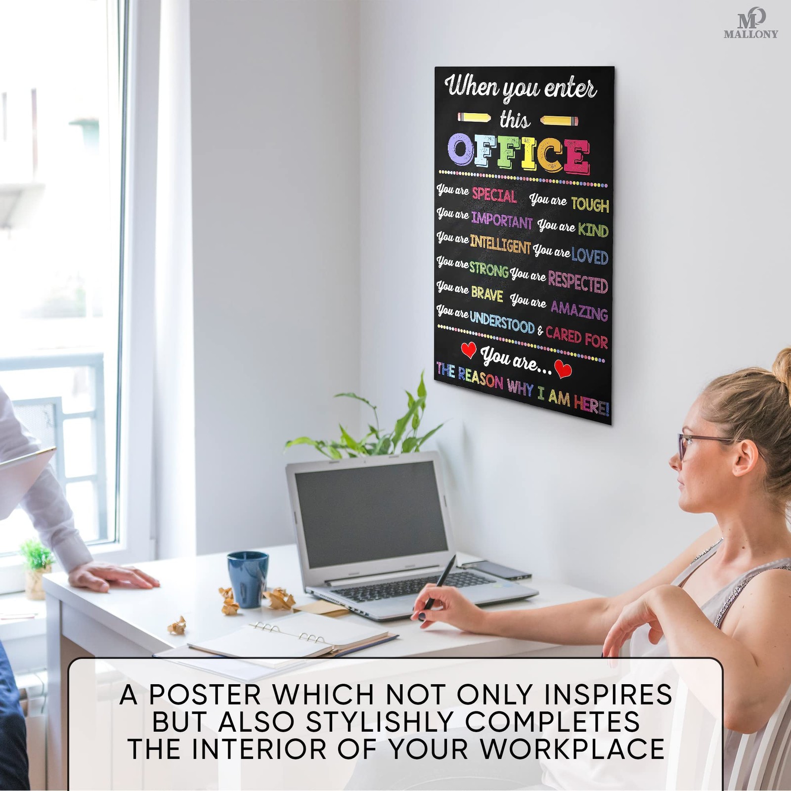 When You Enter In This Office Sign for Business – 16×24″ Signs for Business, …