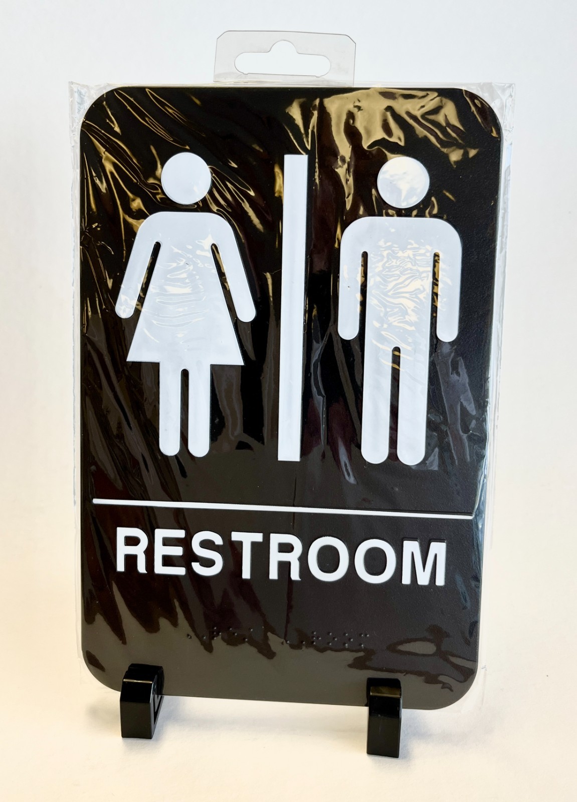 ADA Compliant Mens/Womens bathroom sign 9×6