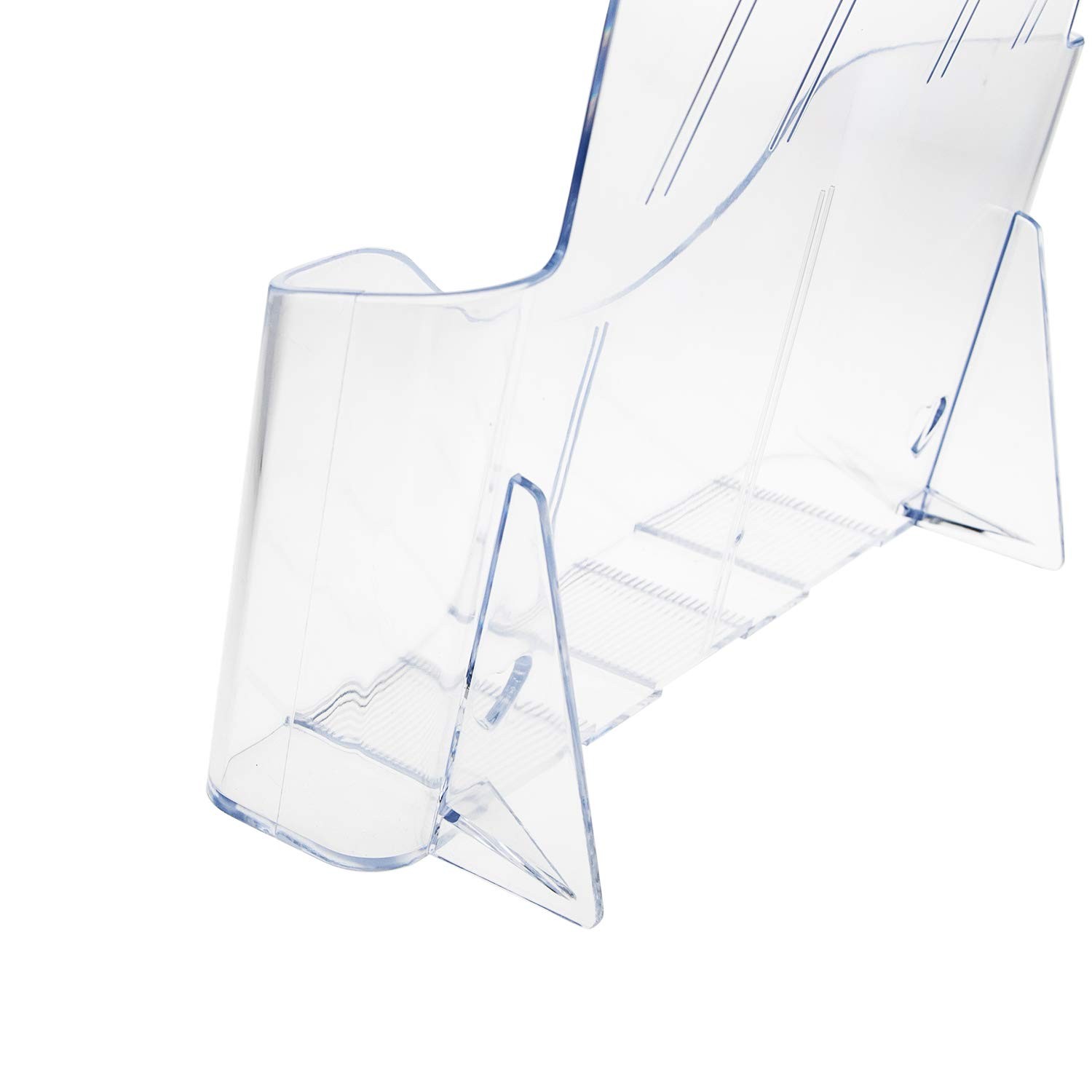 Yarlung 2 Pack Acrylic Brochure Holder, 8.5 x 11 Inches 9 x 11 inches, Clear