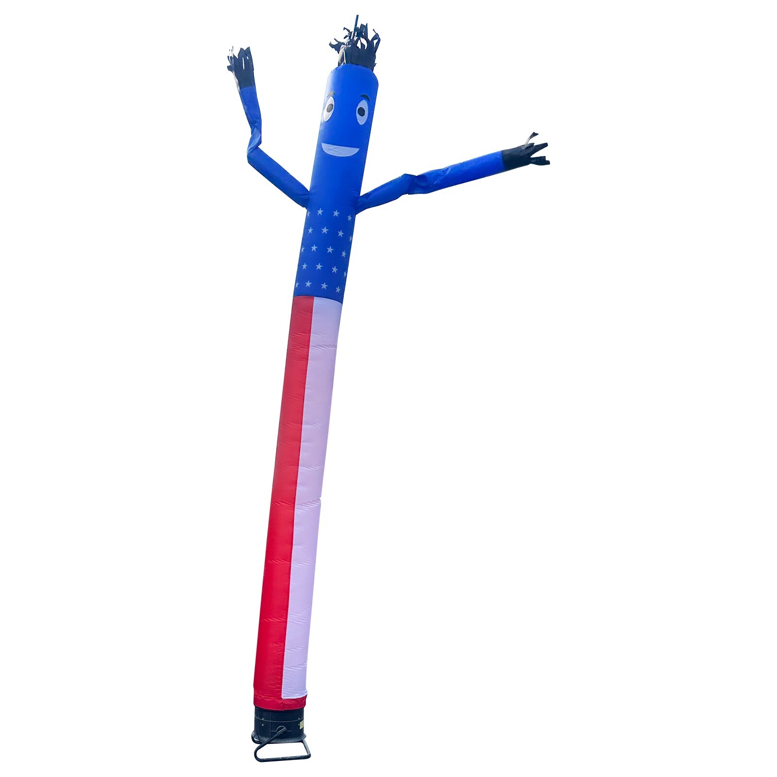 USA Flag Inflatable Dancer 210T Polyester 20Ftx18In Air Sky Puppet Wind Dancer