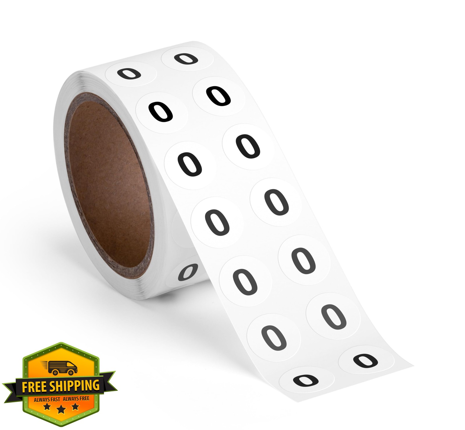 Sutter Signs 0 Stickers 0.5″ Black White