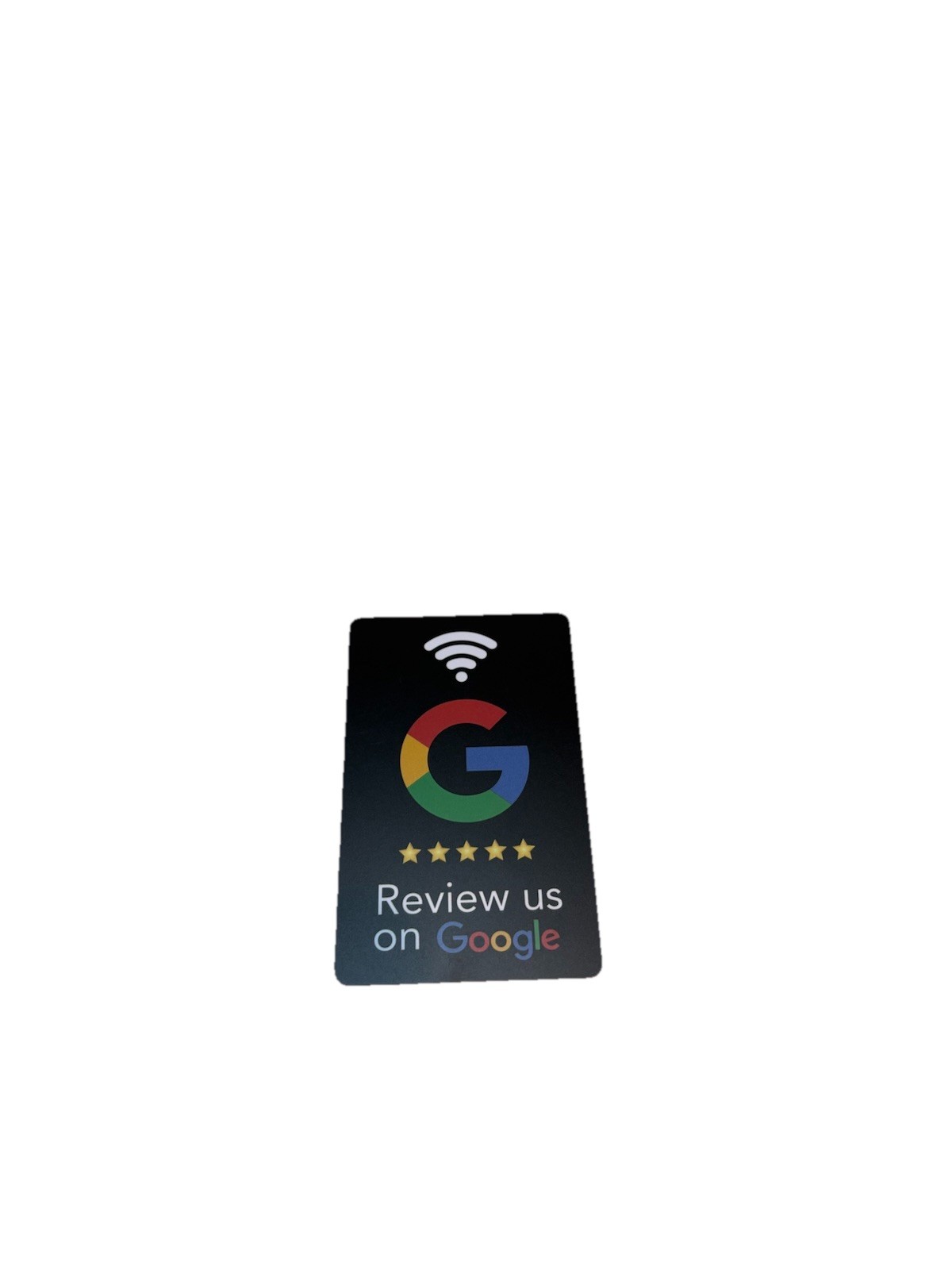 Social Review Tap Card | NFC Contactless QR Code | Unlimited Use Review Cards