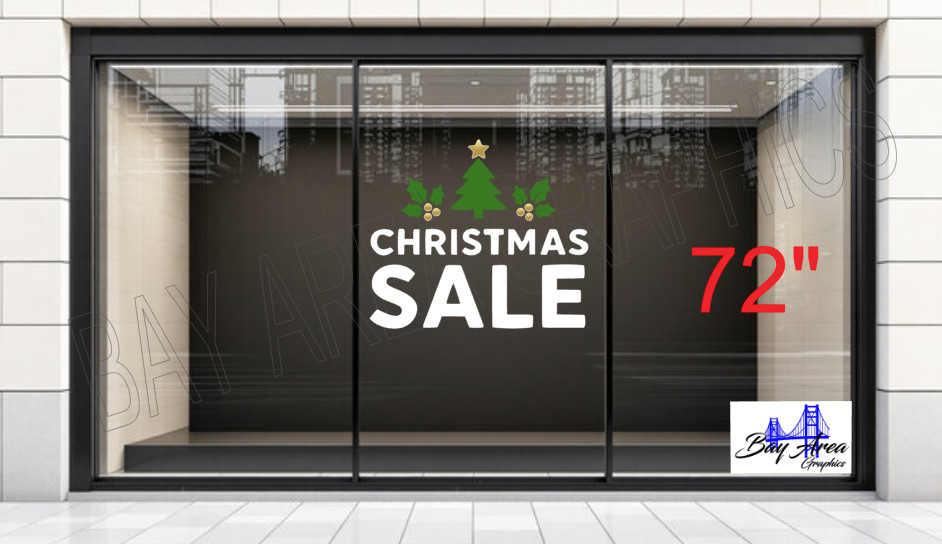 Christmas SALE Window Sticker Oracal 651 Outdoor Retail Vinyl Sign Waterproof🎄.