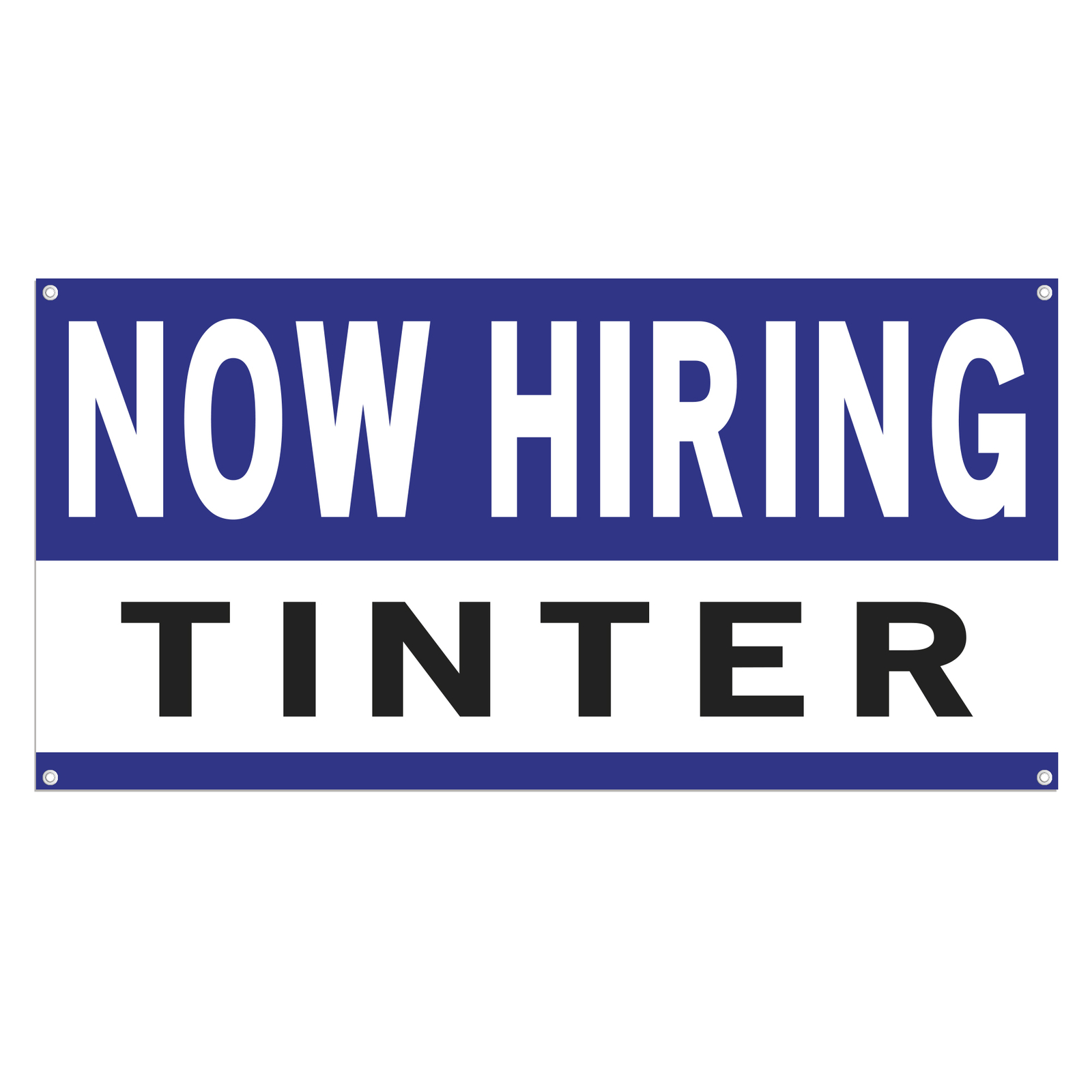 Now Hiring Tinter 13 oz Heavy Duty Vinyl Banner Window Tinter Jobs Available