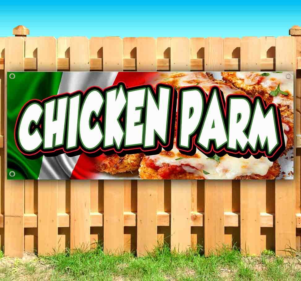 CHICKEN PARM Advertising Vinyl Banner Flag Sign Many Sizes ITALIAN FOOD