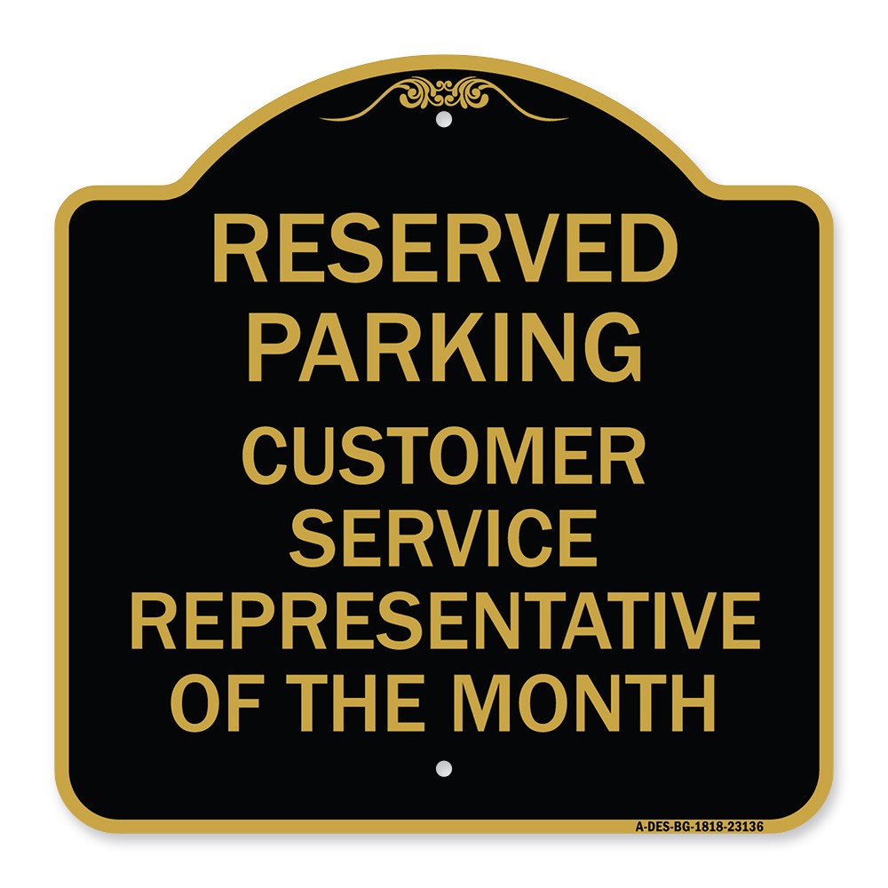 Designer Series Reserved Parking Customer Service Representative of the Month