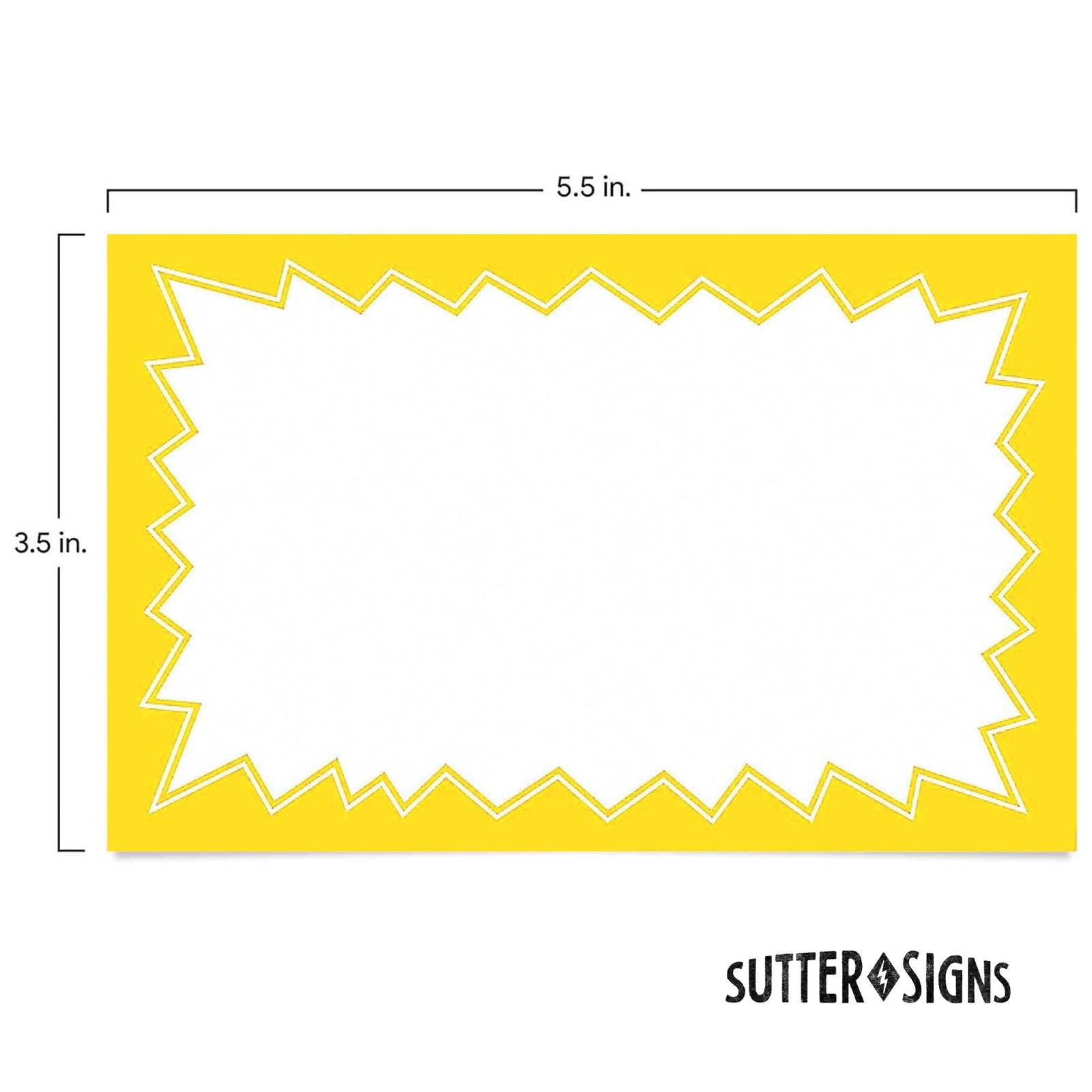 Sale Signs for Retail Stores 50pcs, 3.5″ x 5.5″