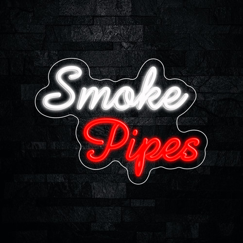 Smoke Pipes LED Neon Sign 15″L x 11″H #33400