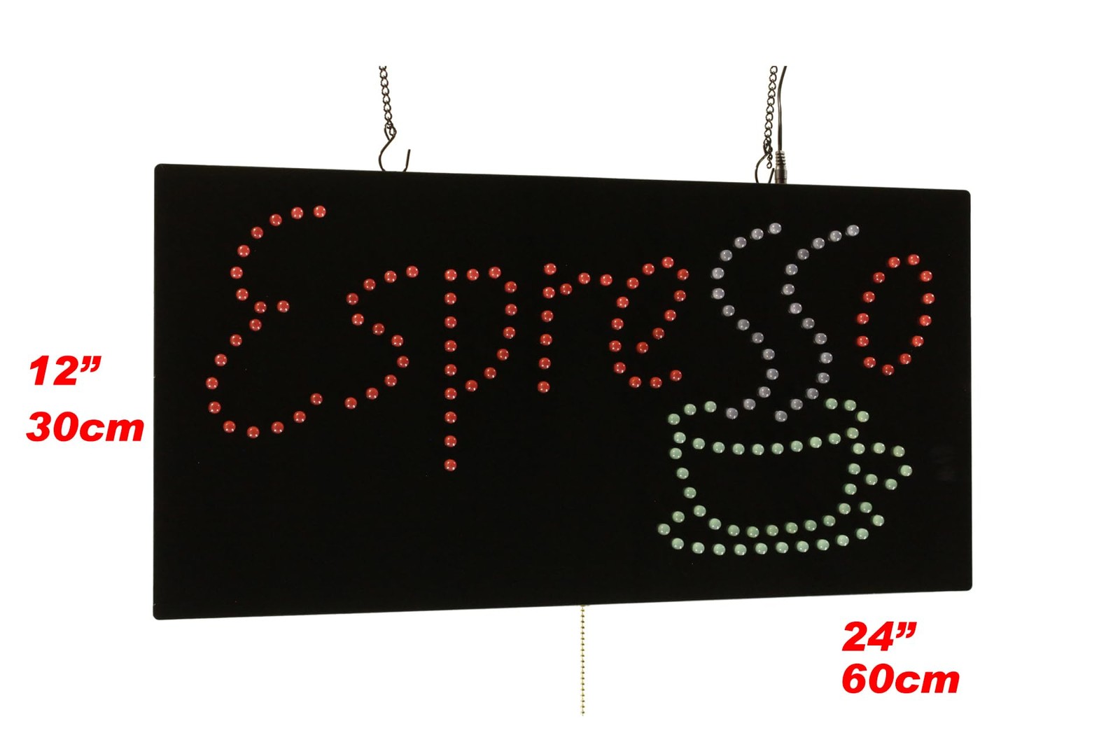 Espresso Sign 24X12 60X30Cm Topking Led Neon Florescent Signage Signboard