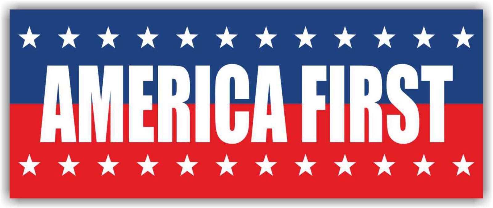 AMERICA FIRST Advertising Banner Vinyl Mesh Sign Flag Political Patriotic Usa