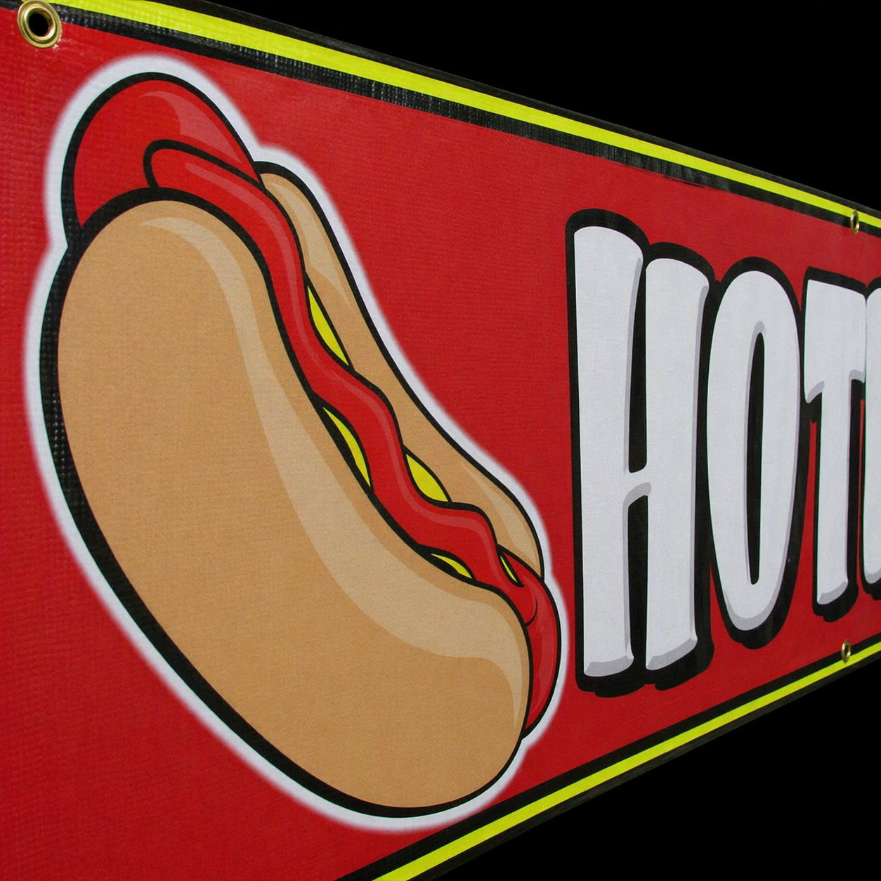 Hot Dog Stand Vinyl Banner Sign – Concession – Fair – 15oz Heavy Duty