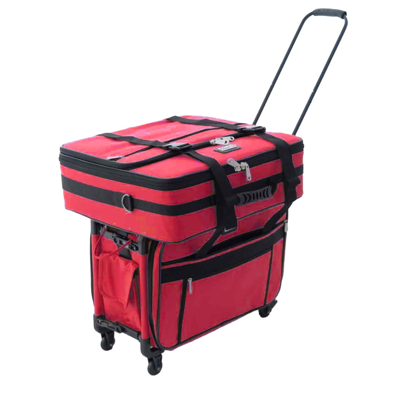 19″ Red Embroidery Project Bag