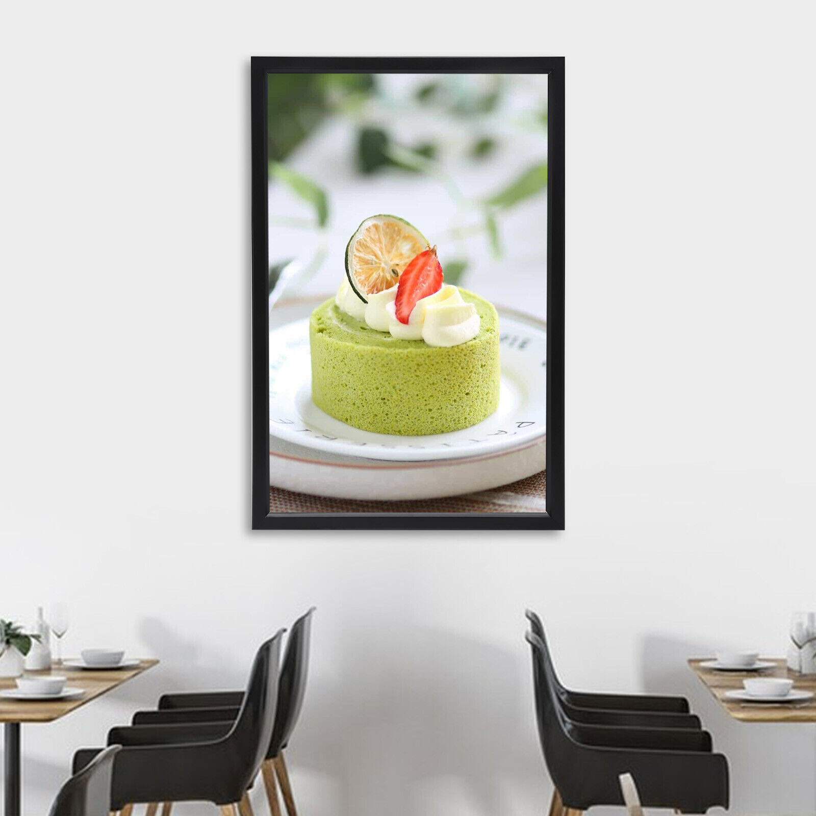 23.6 × 35.8″ LED Backlit Movie Poster Art Picture Frame Light Box Wall Mount