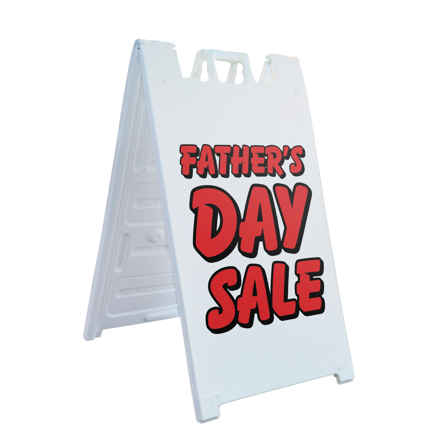 Fathers Day Sale Heavy Duty A-Frame Sidewalk Sign Special Offers Retail Gift Big