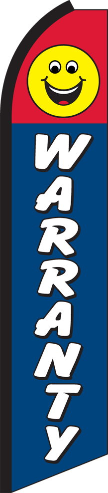 Warranty 15′ Tall Swooper Flag & Pole Kit Feather Super Bow Banner