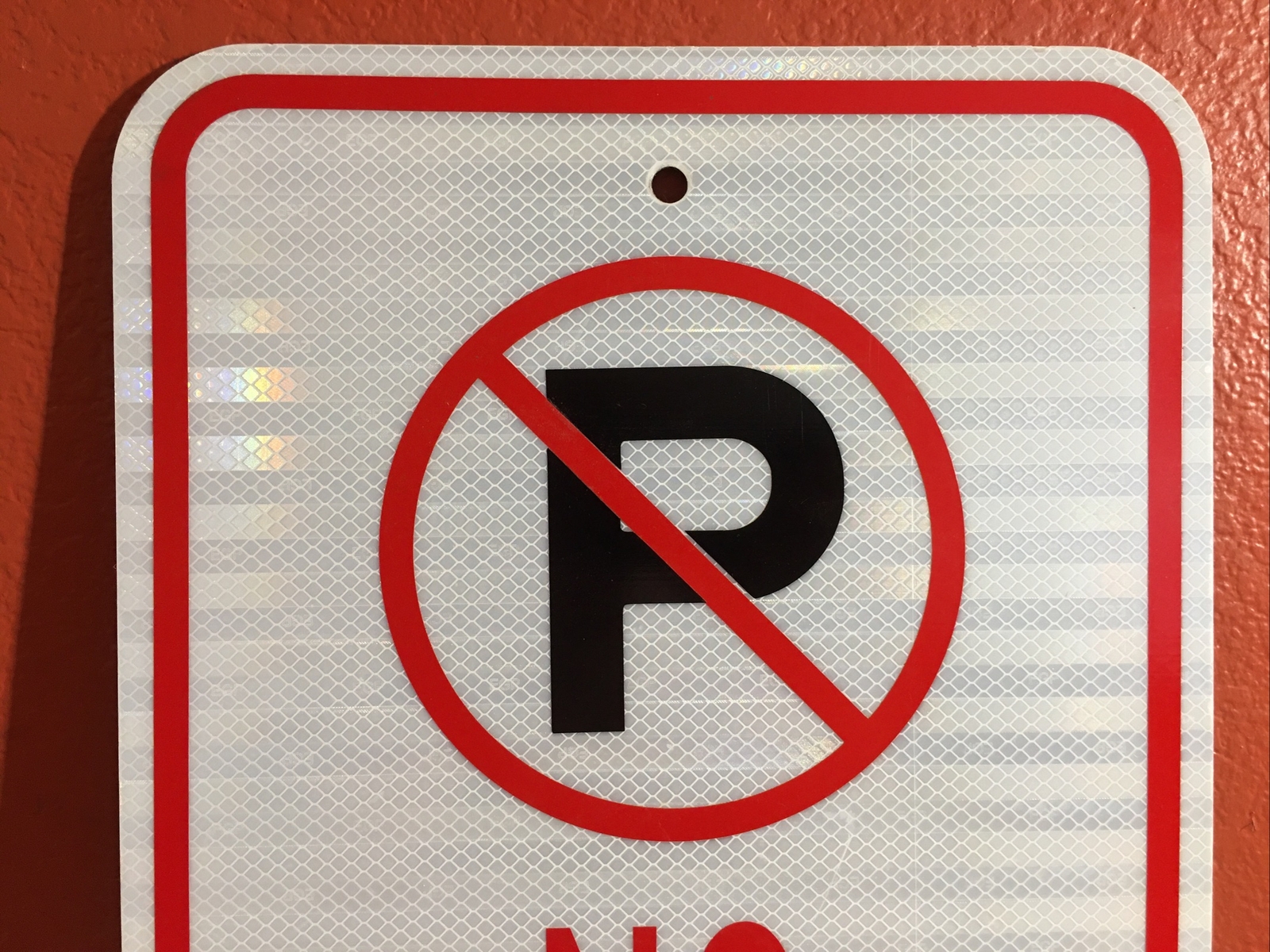 No Parking Sign – Reflective Aluminum – 12” x 18” – Alphabet Signs