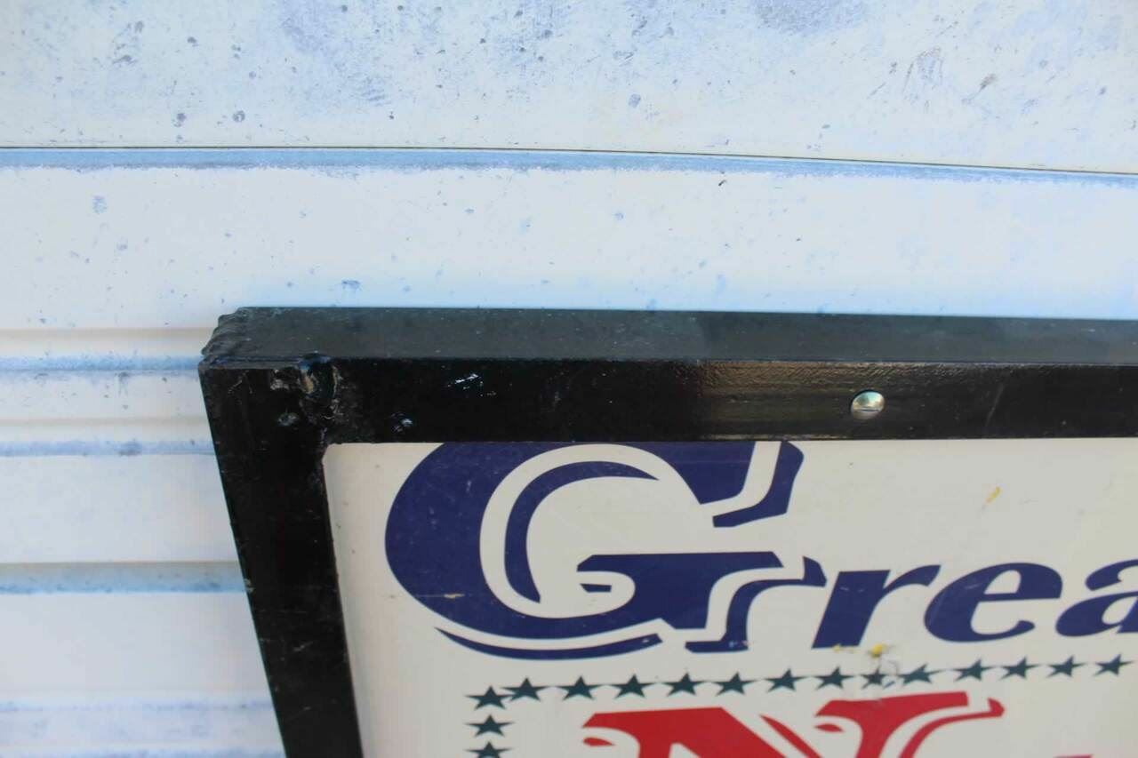 Metal Ground Stake Sign Frame Real Estate Put Your Own Sign In It