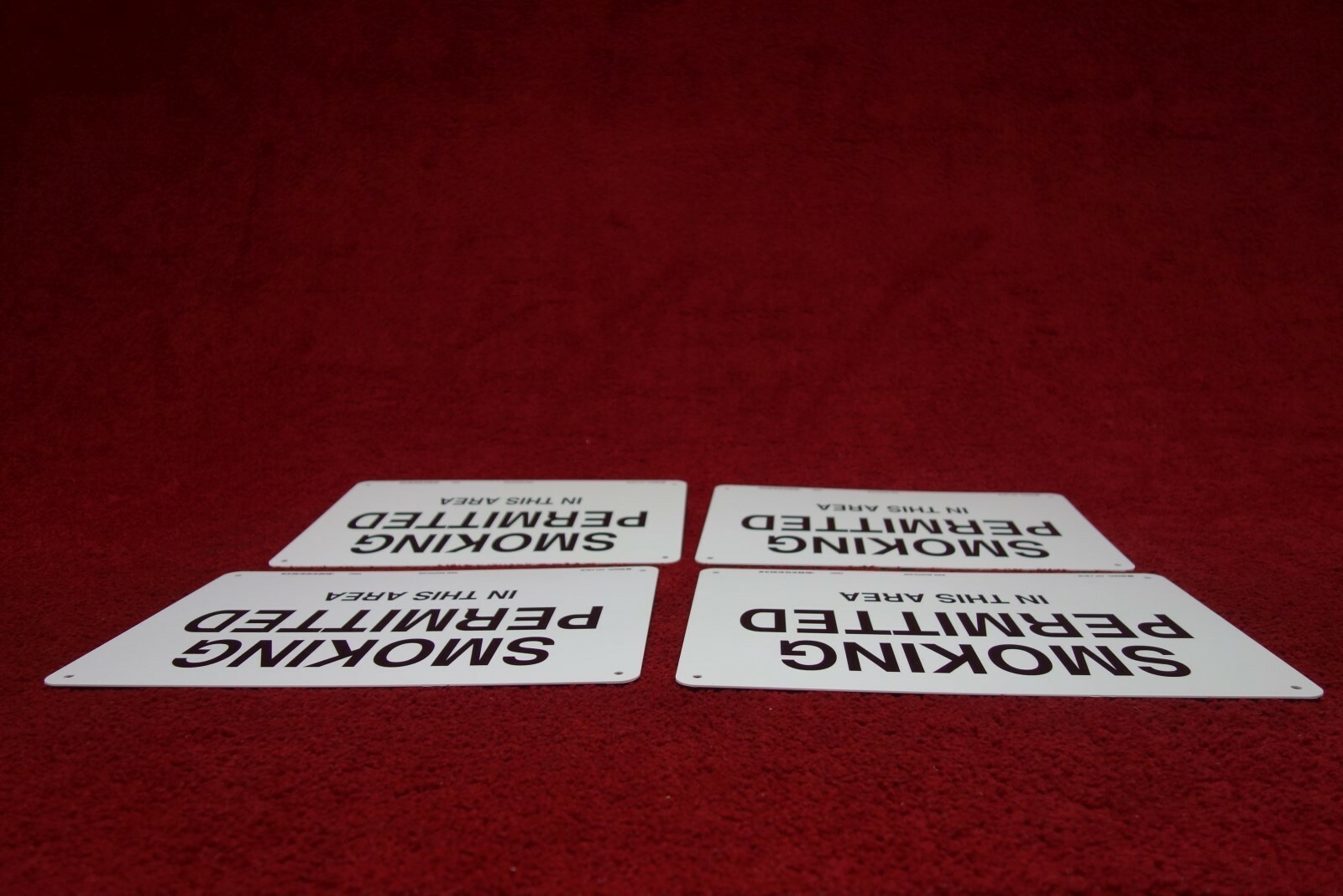 Smoking Permitted Sign PN 1M356