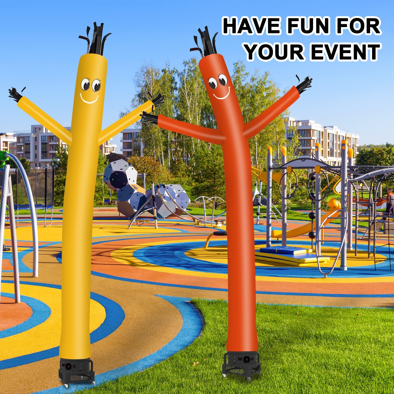 Mounto 20Ft Air Inflatable Tube Guy Puppet Dancing Man 1Hp Blower Complete Set